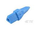 Connector Accessories Wedge Lock Straight Glass Filled Polybutylene Terephthalate Blue Automotive, Pack of 5 pieces